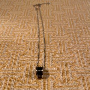 Bulgari B zero necklace - silver